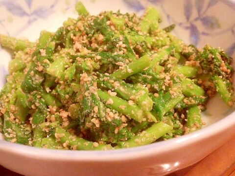 菜花のごま和え